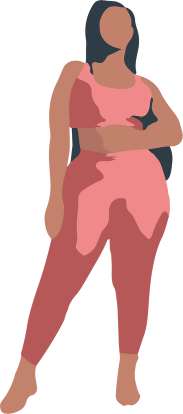 Strong Standing Woman